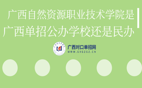 广西单招公办学校