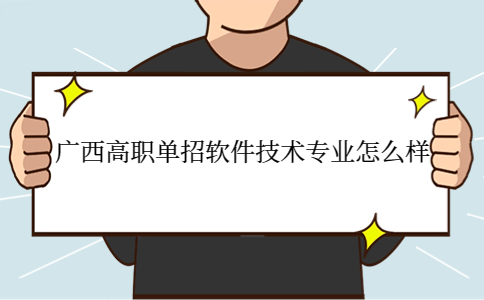 广西高职单招软件技术专业