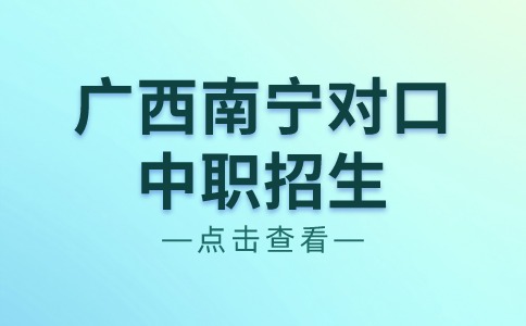 2024年广西南宁对口中职招生录取查询开始