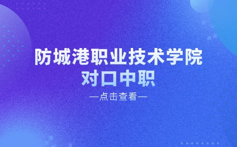 防城港职业技术学院2024年高职对口中职自主招生录取最低控制线