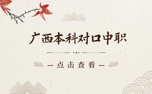 广西本科对口中职